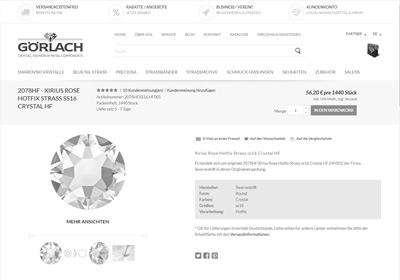 GÖRLACH BESATZSCHMUCK